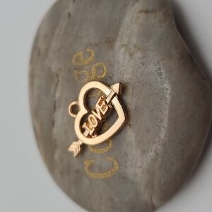 Heart in arrow‎ charm love